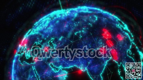 Asia Spread of the something Epidemic war, etc. The texture map of the Earth was created in the graphic editor without photos and other images. 3d illustration