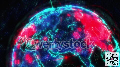 Asia Spread of the something Epidemic war, etc. The texture map of the Earth was created in the graphic editor without photos and other images. 3d illustration