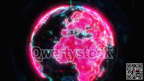 Asia Spread of the something Epidemic war, etc. The texture map of the Earth was created in the graphic editor without photos and other images. 3d illustration