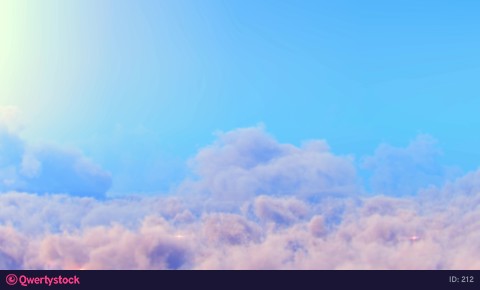 nuclear war start, rockets going throw the clouds, 4k animation