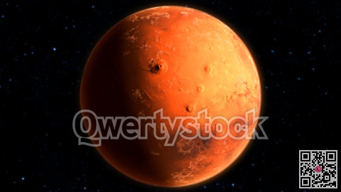 Extra High Resolution of MARS planet 8k 3d illustration